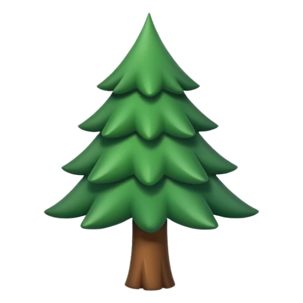 Fais le sapin plus petit, plus styé. Logo pour réseaux sociaux. sticker