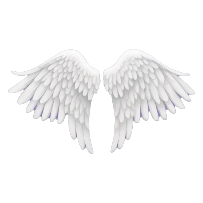 angel wings sticker