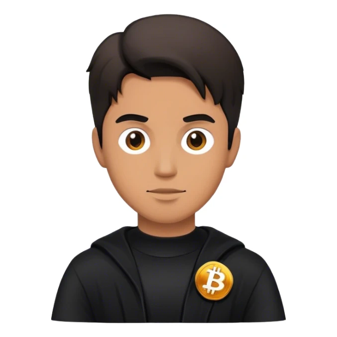lego homme vêtement noir bitcoin sticker