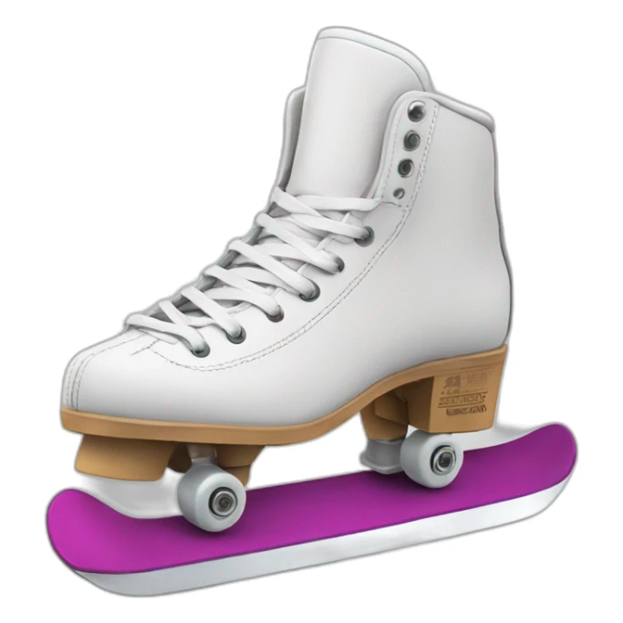 Une pomme fait du skate sticker