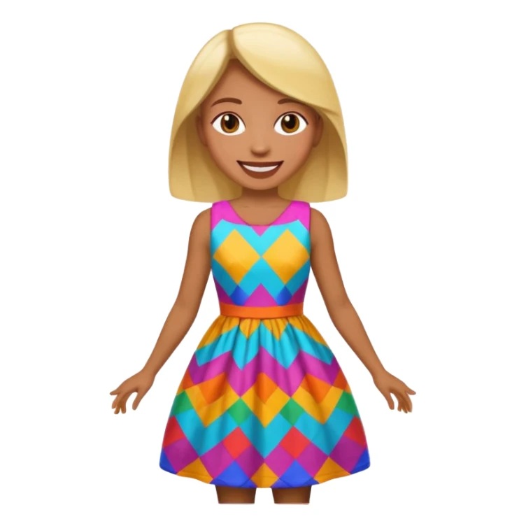 just carnival costume,colorfull dress sticker