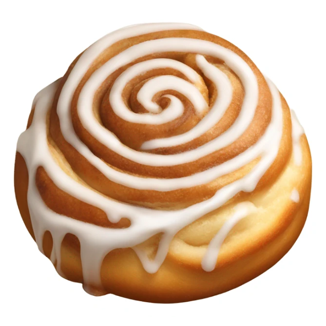 Cinnnamon roll sticker