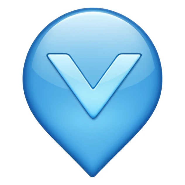 Create a verify badge emoji for me a blue verify badge emoji sticker