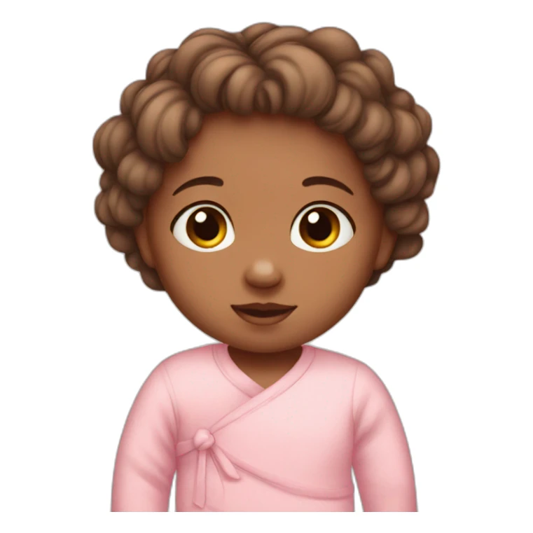 Newborn girl sticker