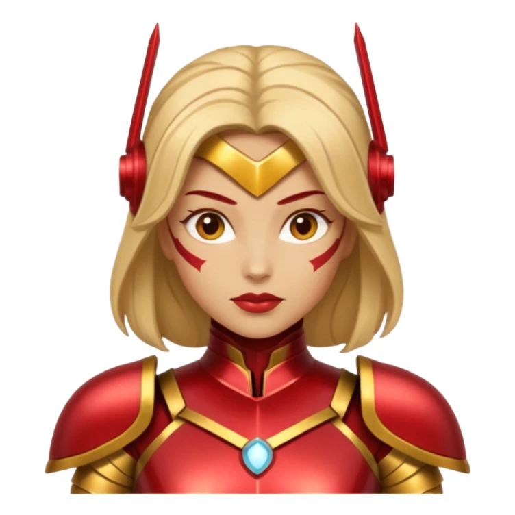 Iron woman sticker