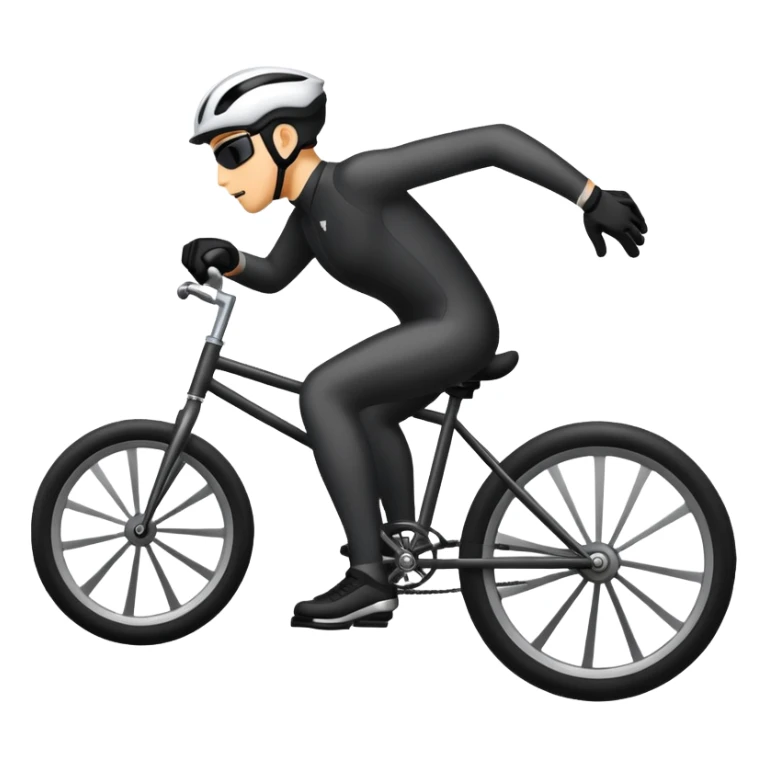 el sparke sykkel som tar wheelie sticker