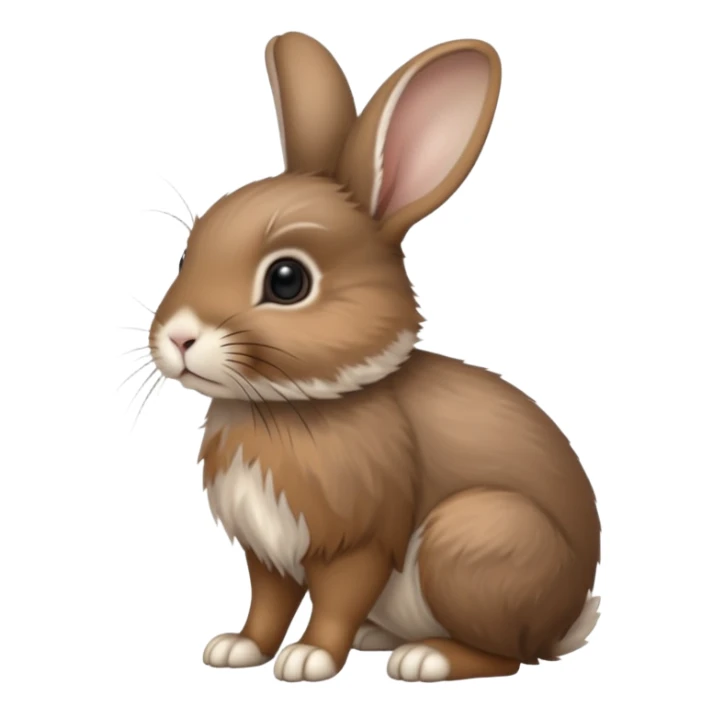 Columbia Basin Pygmy Rabbit (Sylvilagus idahoensis) (full body) sticker