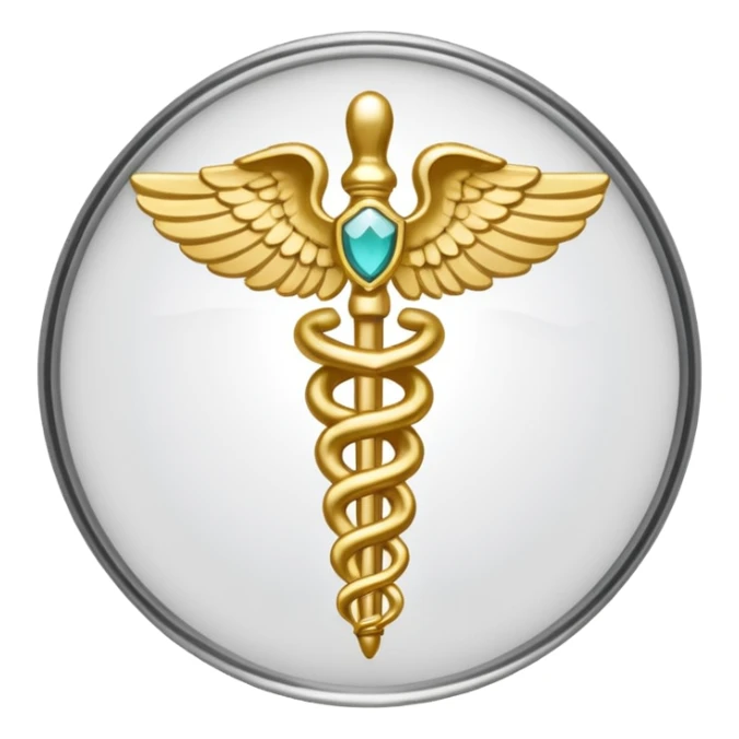 Images for the adaptive pack must be monochrome with transparency for correct display --  gold caduceus sticker
