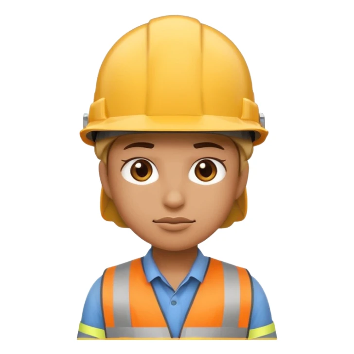 motivational cool looking emoji that fits the phrase "jobs never finished" sticker