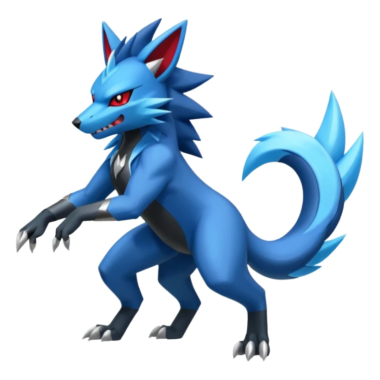 Zeraora-Manectric-Zoroark-fusion sticker