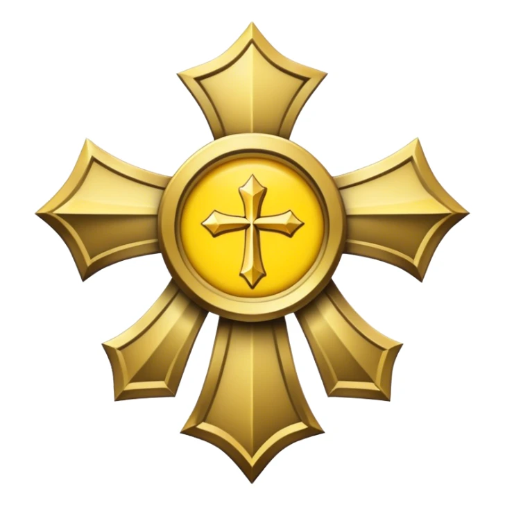 Deacon's emblem with a touch of yellow sticker