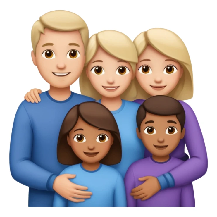 Family, cute, love sticker