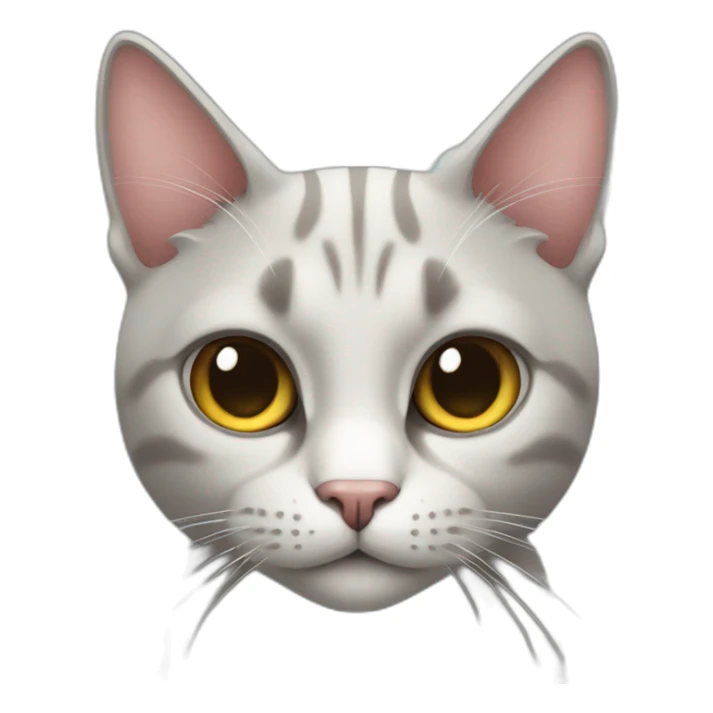 Cat have style of hardstyle music sticker