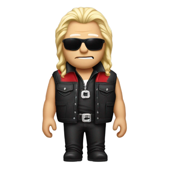 Dog the bounty hunter as Eric cartman sticker