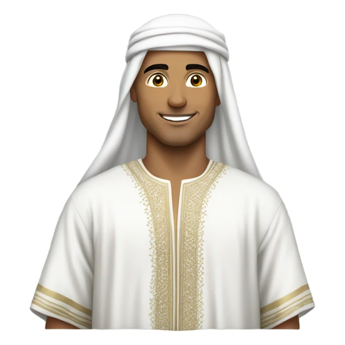 Like cristiano ronaldo in arabic clothes sticker