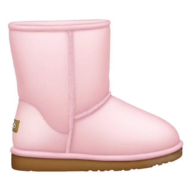light pink uggs sticker
