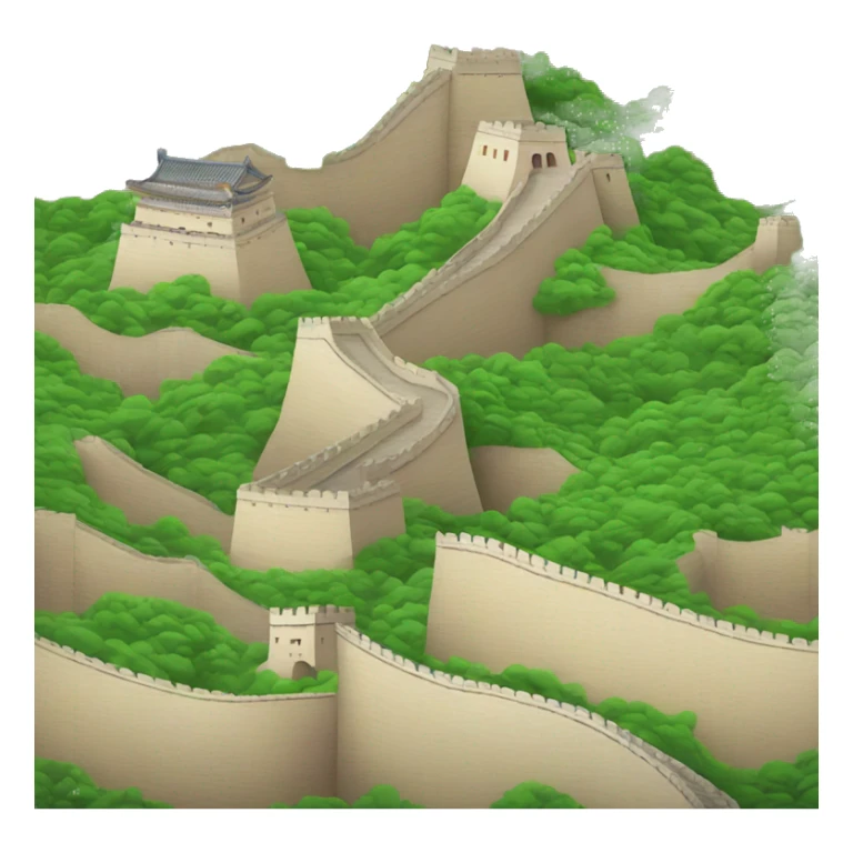 great wall of china sticker