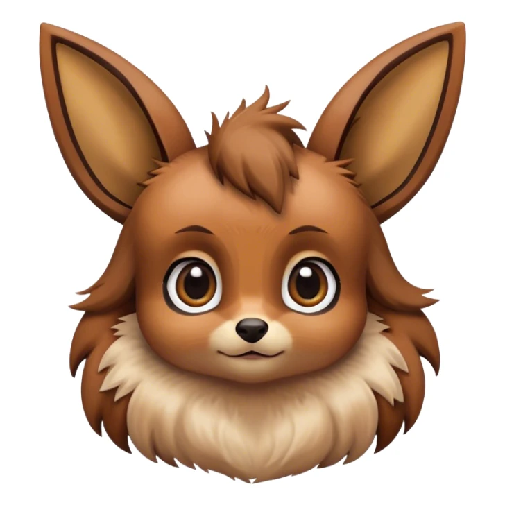 Eevee, big eyes, Pokémon  sticker
