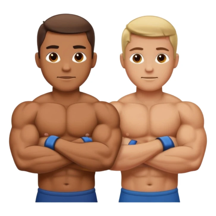   crossing  arm  no face just arm  sticker