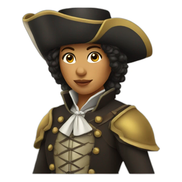 musketeer female sticker