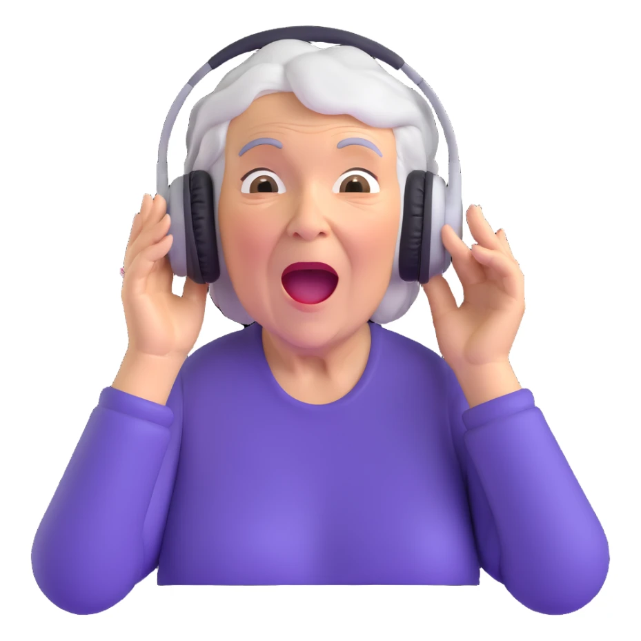 grandmother call center operator shouting “That's the one” in Russian sticker