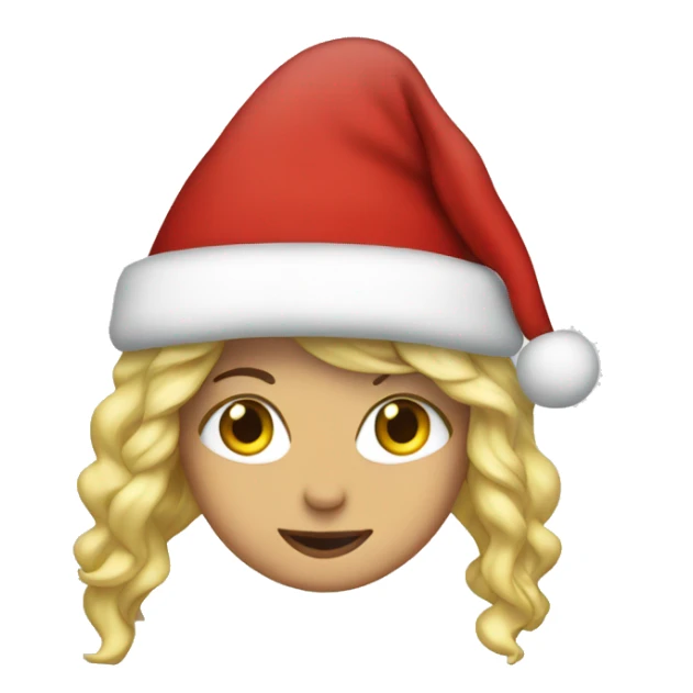 shakira as santa claus sticker