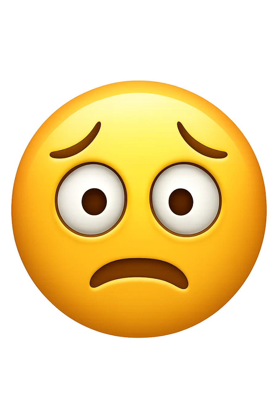 irritabilità o ansia improvvisa emoji stile iphone sticker