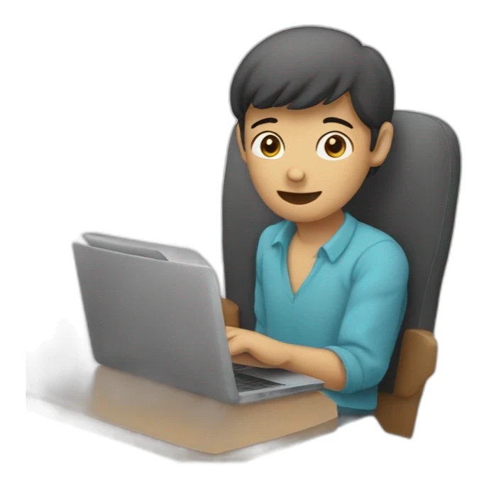 Personne qui fait un doigt donneur sticker