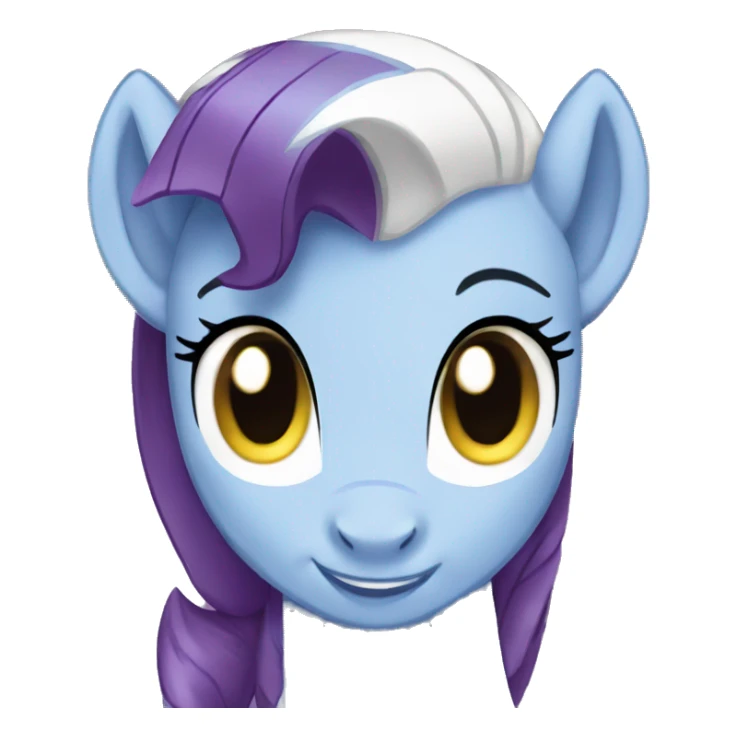 Rarity from my little pony sticker