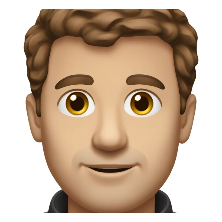 Paul mescal realistic portrait brown hair sticker