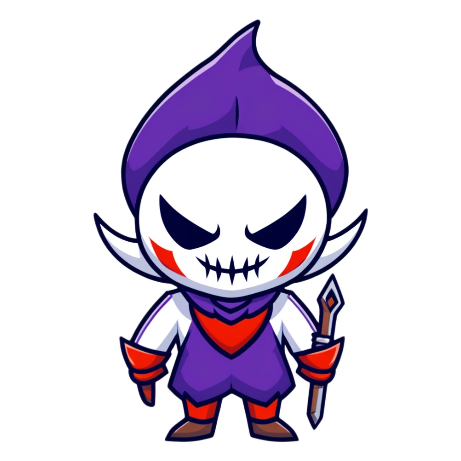 Shaco from League of Legends sticker