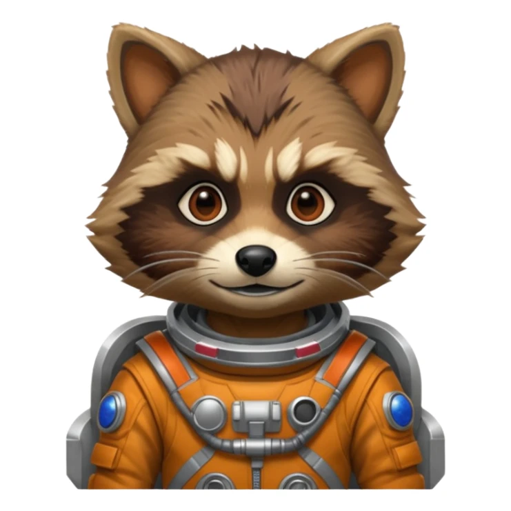 Rocket racoon sticker