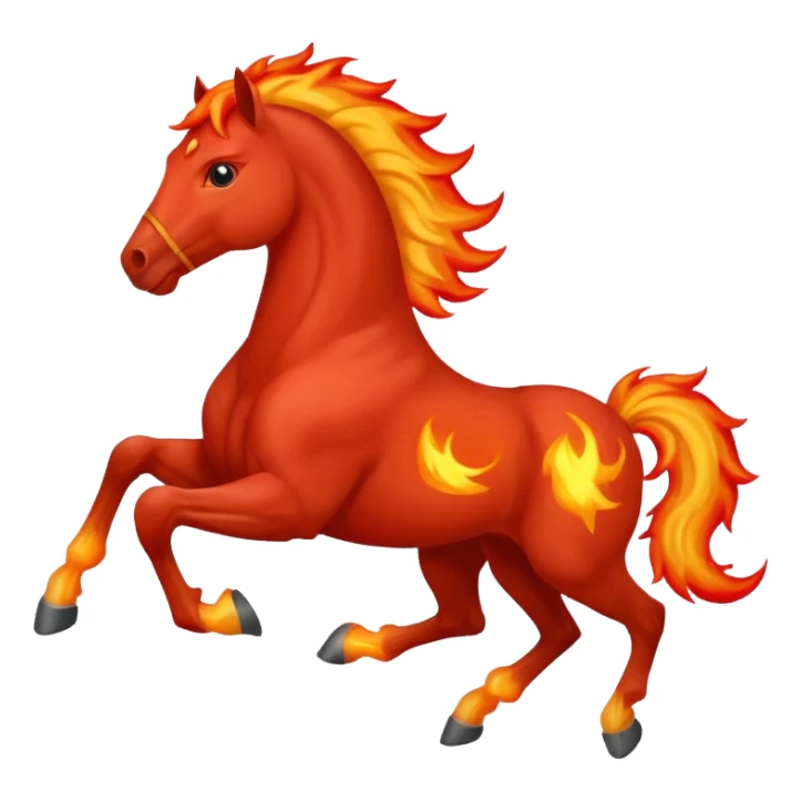 The Fire Horse Symbol of 2026 sticker