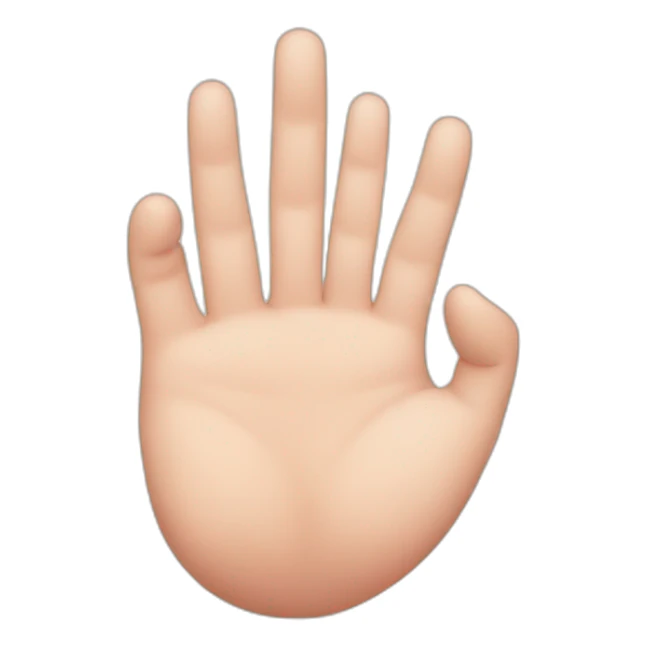 heart with fingers (korean) two hands sticker