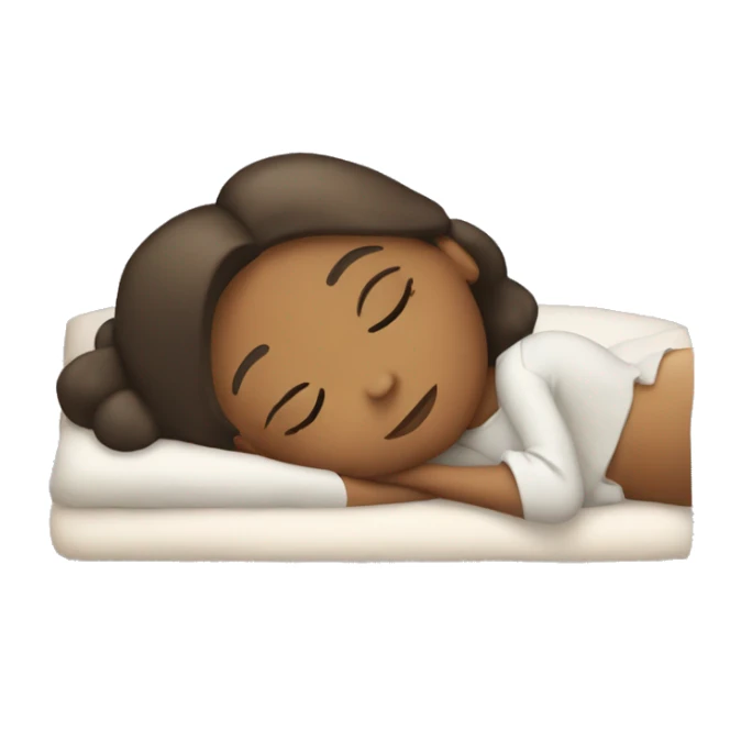 girl sleeping or lying down sticker