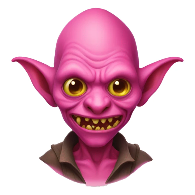 pink goblin  sticker