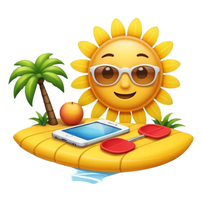 Summer sticker