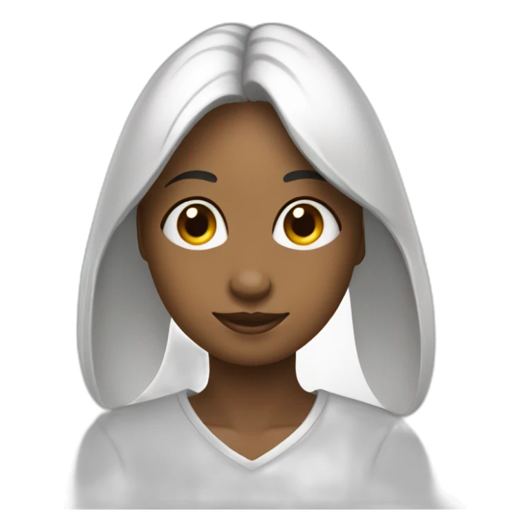 Coneja blanca con lunares negros sticker