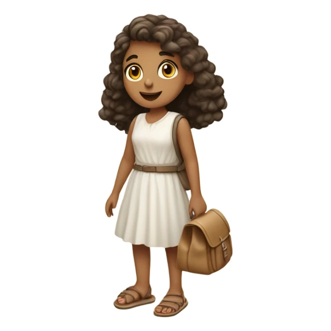 girl in Rome Italy  sticker