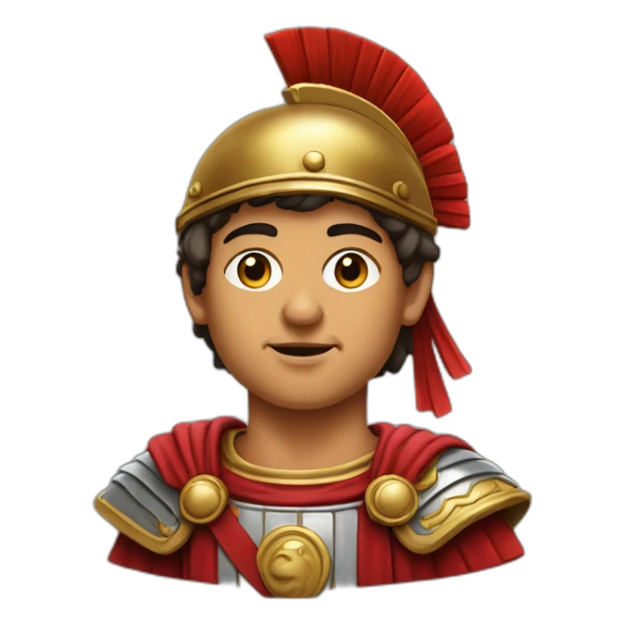 Roman General Flavius Belisarius in youth sticker