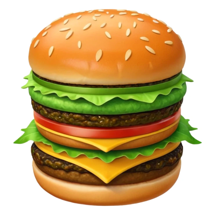 Plankton and a Krabby patty  sticker