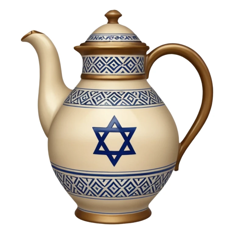 jewish water jug sticker