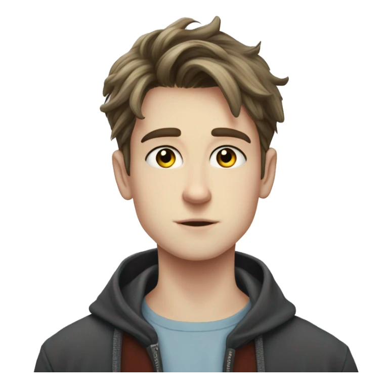Charlie spring from heartstopper dark hair Alice oseman wiki young guy heartstopper Charlie   sticker