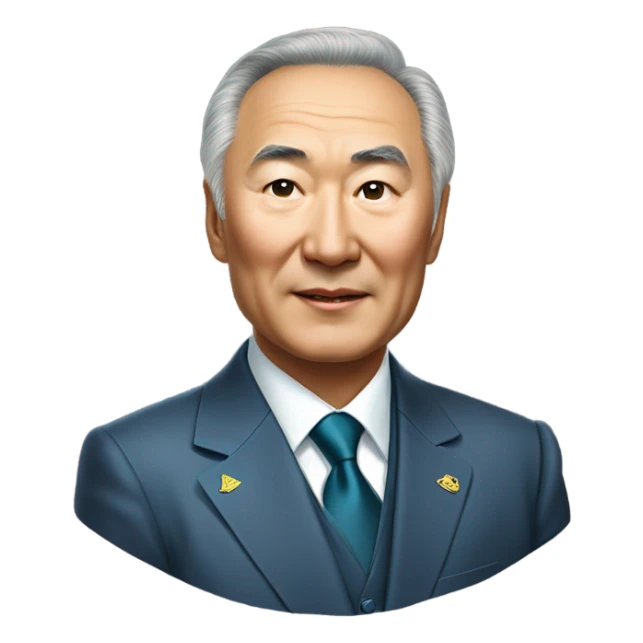 Nūrsūltan Nazarbaev President of Kazakhstan sticker