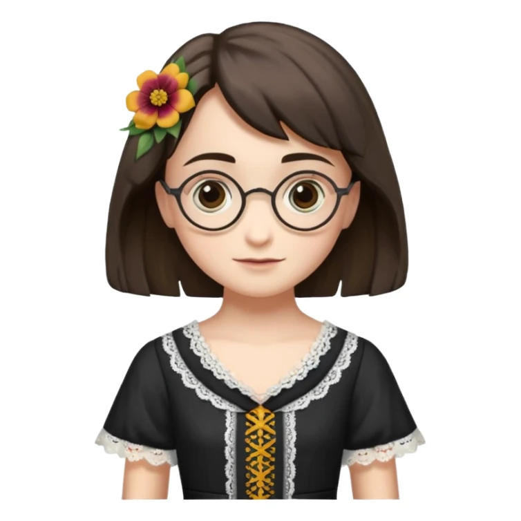Harry potter wearing a dress sticker