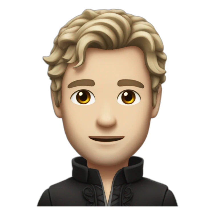 Klaus mikaelson realistic detailed sticker