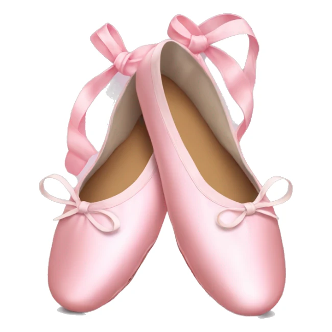Ballet shoes sticker