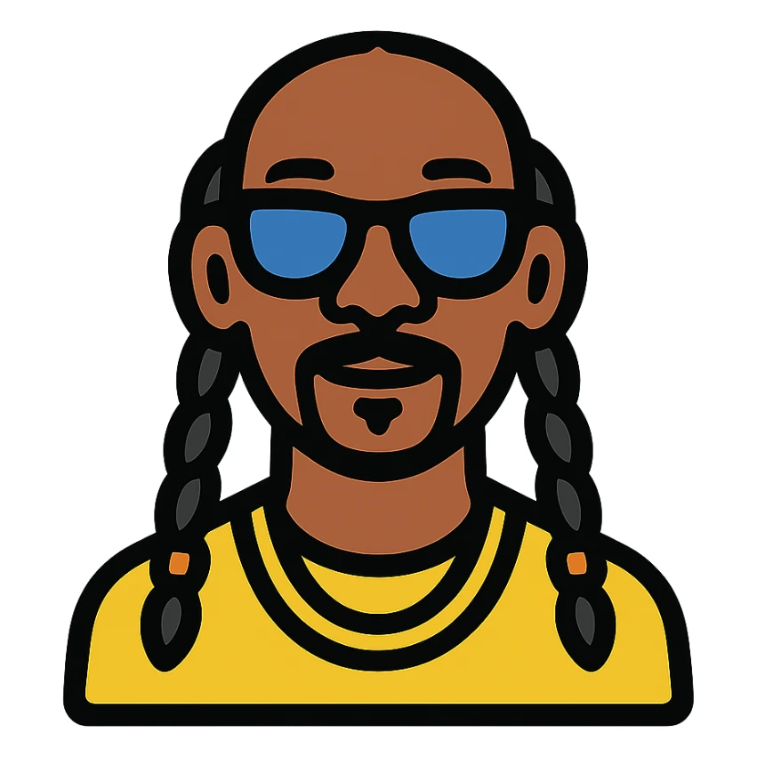 Snoop Dogg sticker