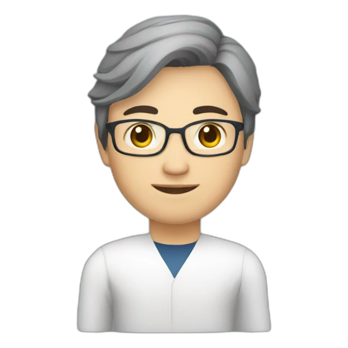 Make an avatar for your assistant under the name iBek, he is a modern Kazakh sticker