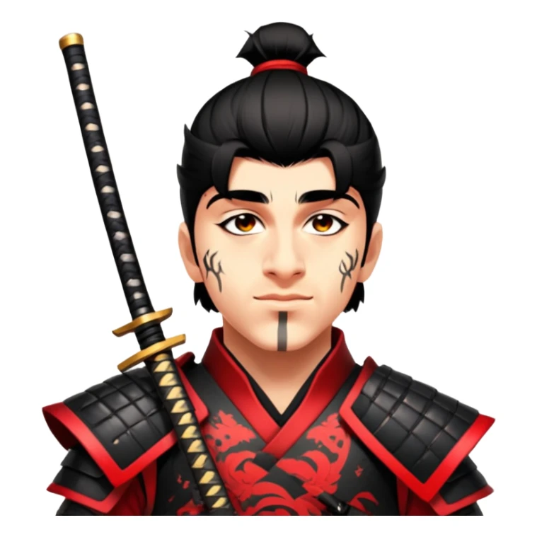 Daring Samurai sticker